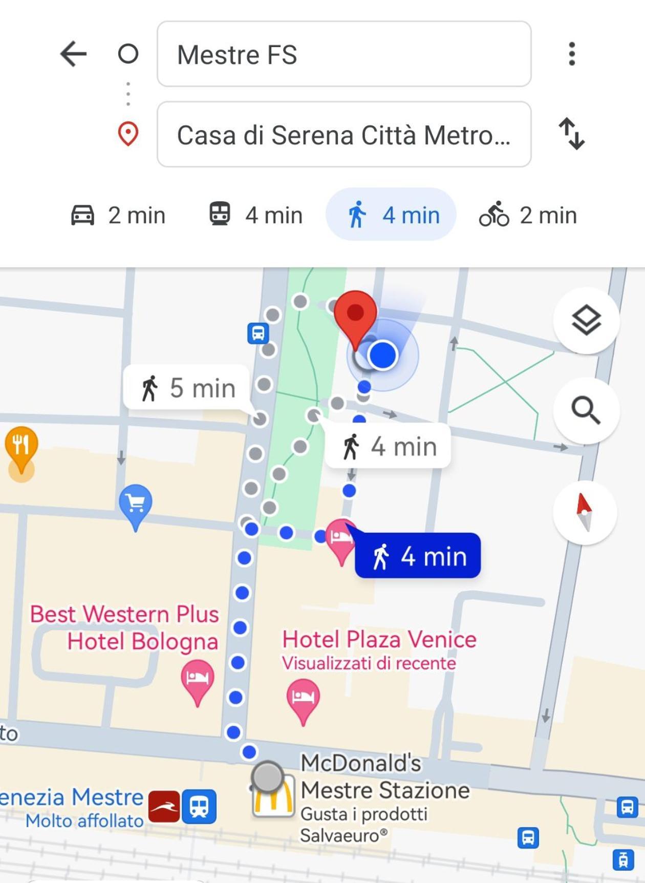 Casa Di Serena Μέστρε Εξωτερικό φωτογραφία